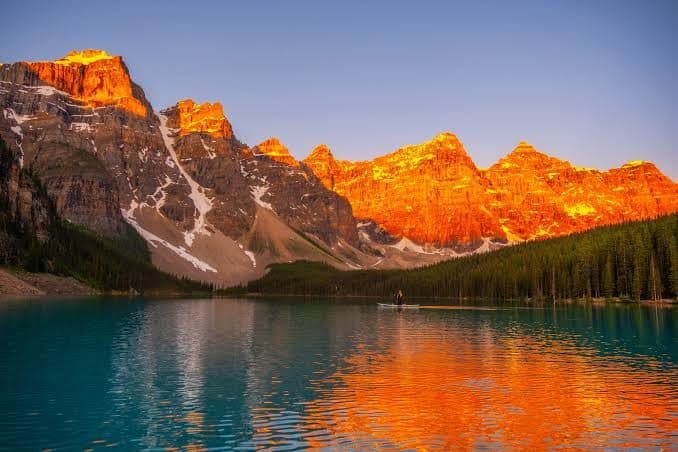Moraine Lake at Sunrise