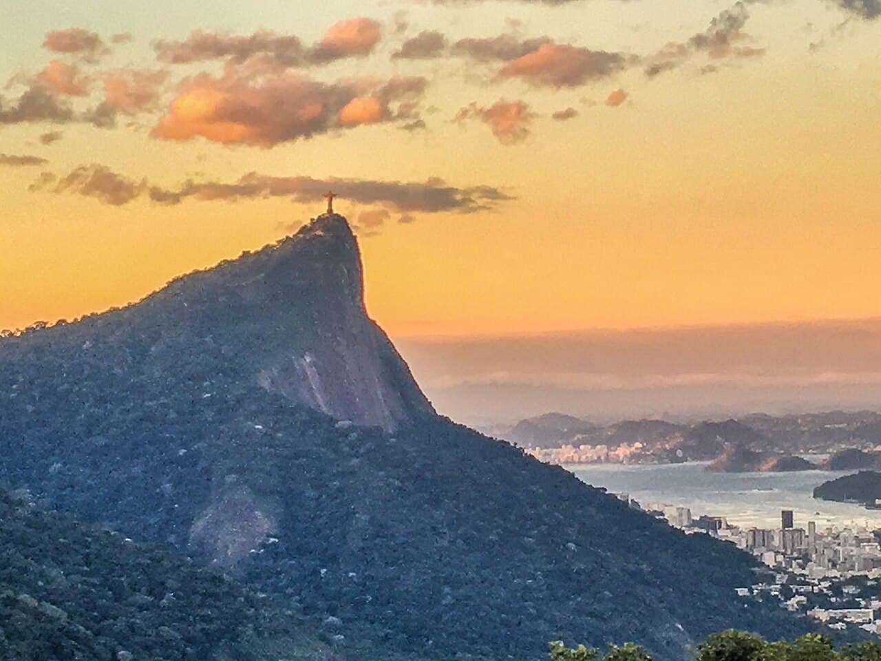 Tijuca National Park rainforest above Rio de Janeiro